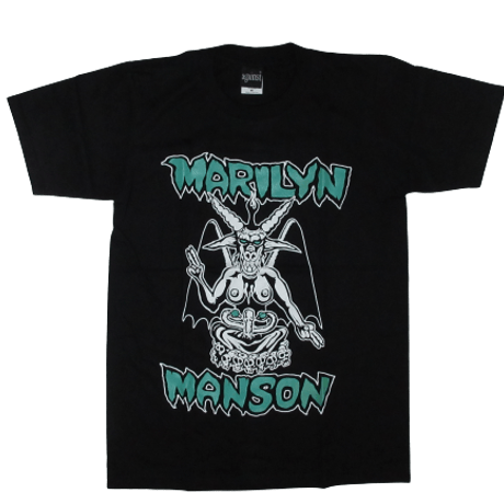 ロックTシャツ MARILYN MANSON マリリン・マンソン｜バンドTシャツ・音楽Tシャツの通販ROCK UP!（ロックアップ）