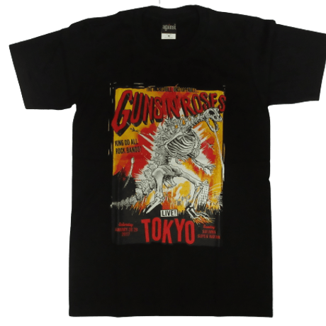 ロックTシャツ Guns N' Roses ガンズ アンド ローゼズ東京｜バンドTシャツ・音楽Tシャツの通販ROCK UP!（ロックアップ）