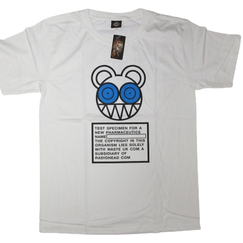 ロックTシャツ Radiohead レディオヘッド マウス|バンドTシャツ ロックTシャツ Radiohead レディオヘッド マウス|バンドTシャツ