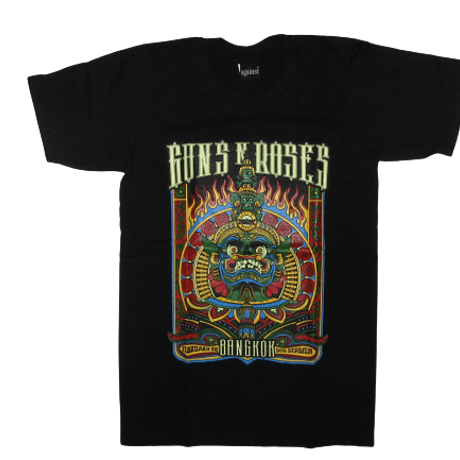 ロックTシャツ Guns N' Roses ガンズ アンド ローゼズバンコク｜バンドTシャツ・音楽Tシャツの通販ROCK UP!（ロックアップ）