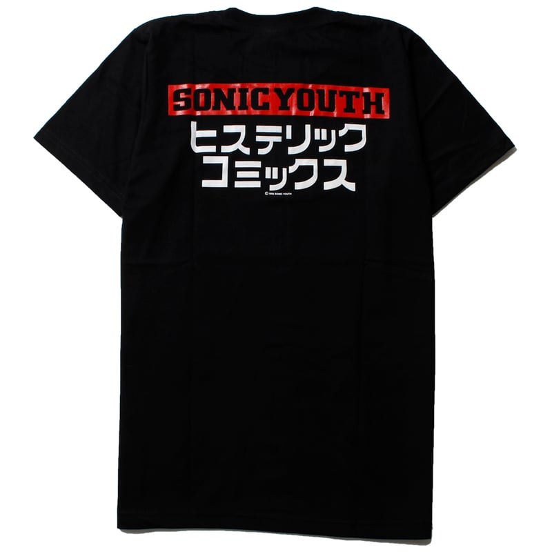 ソニック・ユース Tシャツ Sonic Youth レア Sonic Youth バンドTシャツ ソニック・ユース Dirty Bunny BLACK