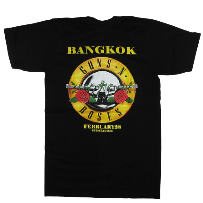 ロックTシャツ Guns N' Roses ガンズ アンド ローゼズバンコク|バンドTシャツ・ ロックTシャツ Guns N' Roses ガンズ アンド ローゼズバンコク|バンドTシャツ・
