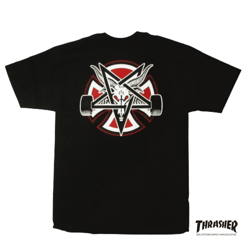 THRASHER】スラッシャーINDEPENDENT×THRASHERコラボ PENTAGR THRASHER】スラッシャーINDEPENDENT×THRASHERコラボ PENTAGR