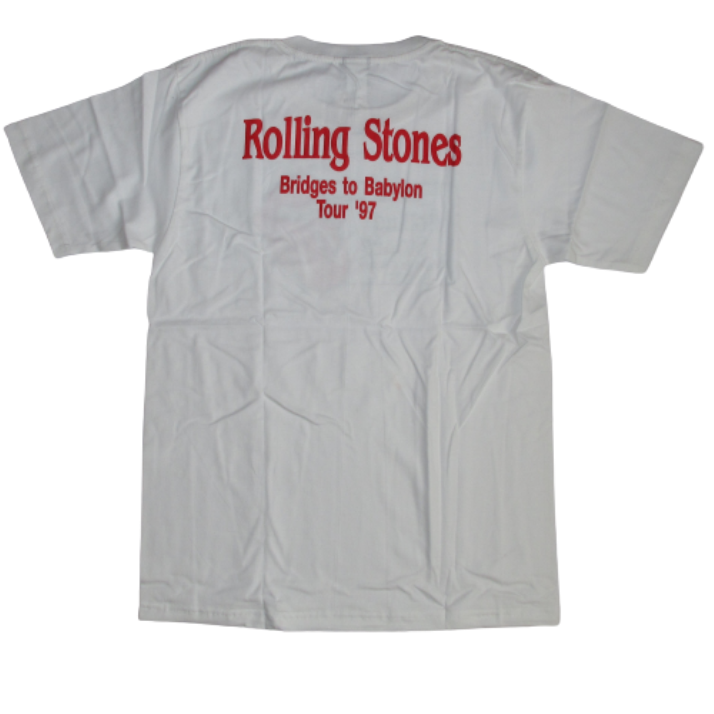 ロックTシャツ The Rolling Stones（ザ・ローリングストーンズ）舌釘唇 