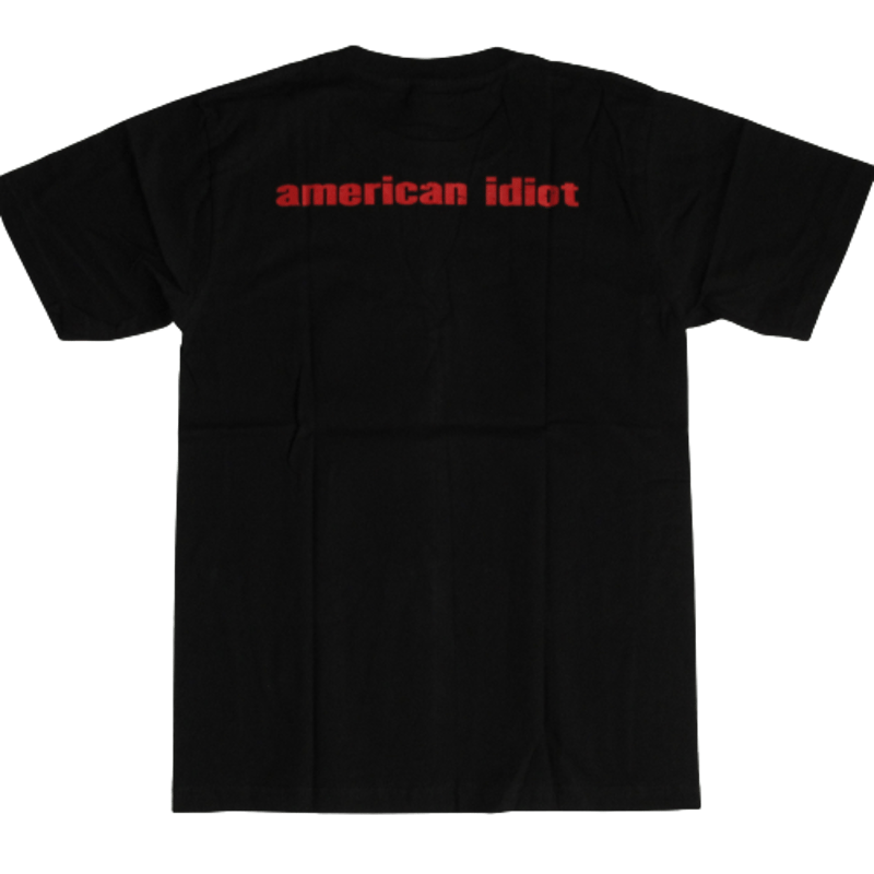 ロックTシャツ Green Day グリーン デイ American Idiot Ｂlack｜...