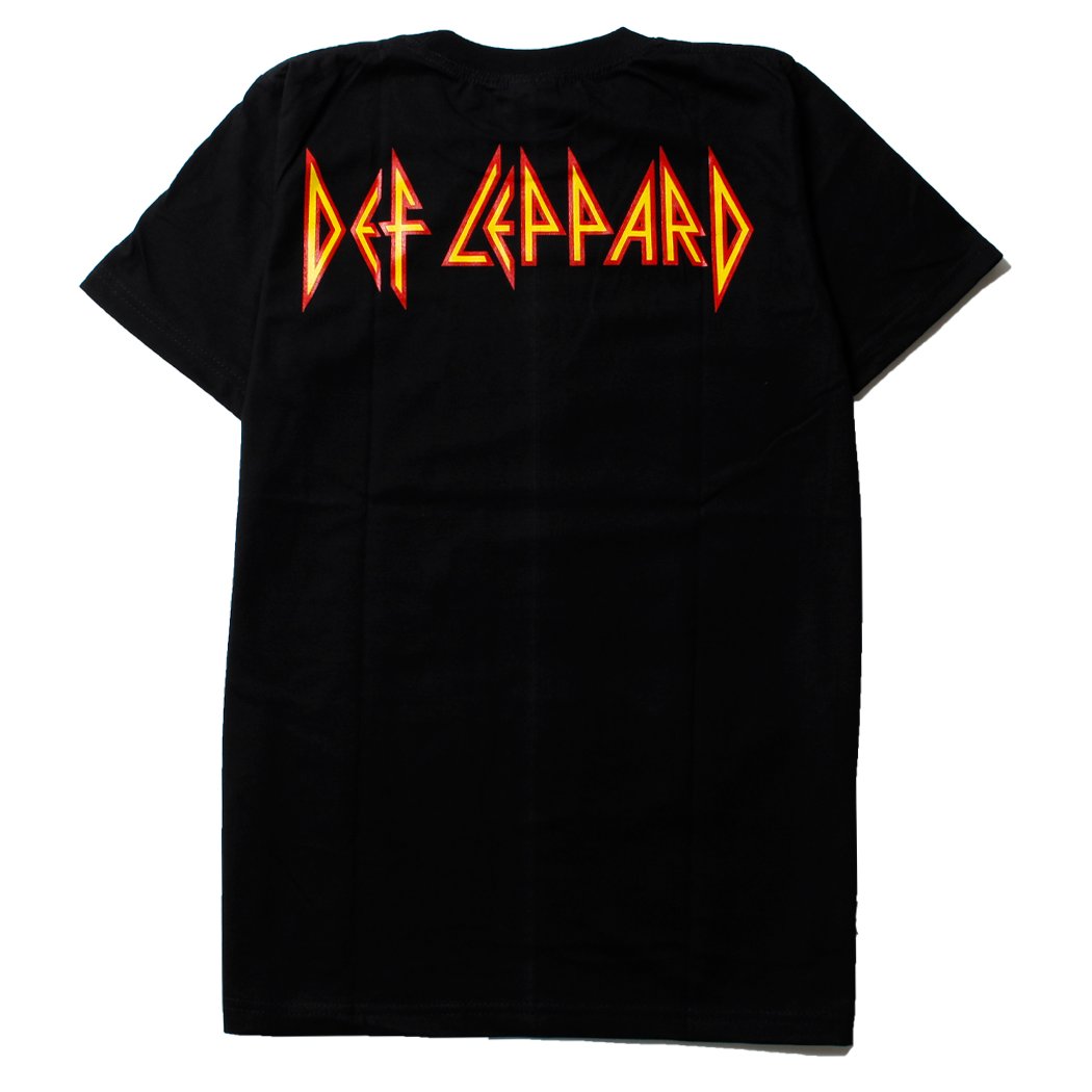 DEF LEPPARD Higns Dry バンドTシャツボロ　黒　デフレパード DEF LEPPARD Higns Dry バンドTシャツボロ 黒 デフレパード