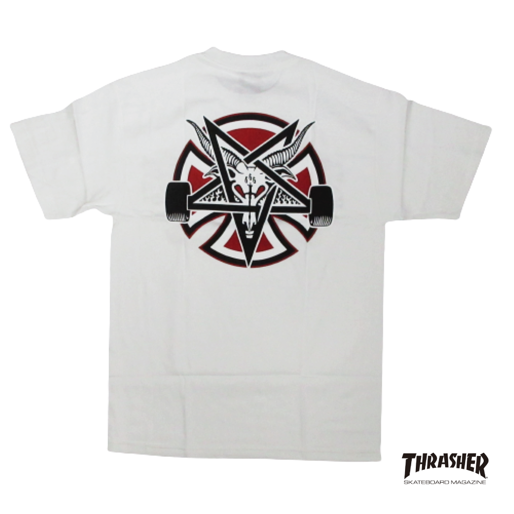 THRASHER】スラッシャーINDEPENDENT×THRASHERコラボ PENTAGR THRASHER】スラッシャーINDEPENDENT×THRASHERコラボ PENTAGR