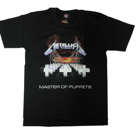 ロックTシャツ Metallica メタリカ MASTER OF PUPPETS｜バンドTシャツ・音楽Tシャツの通販ROCK UP!