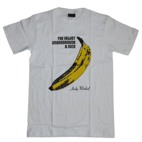 ロックTシャツ The Velvet Underground & Nico ベルベット アンダーグラウンド アンディー・ウォーホル　バナナ｜バンドTシャツ・音楽Tシャツの通販ROCK UP!
