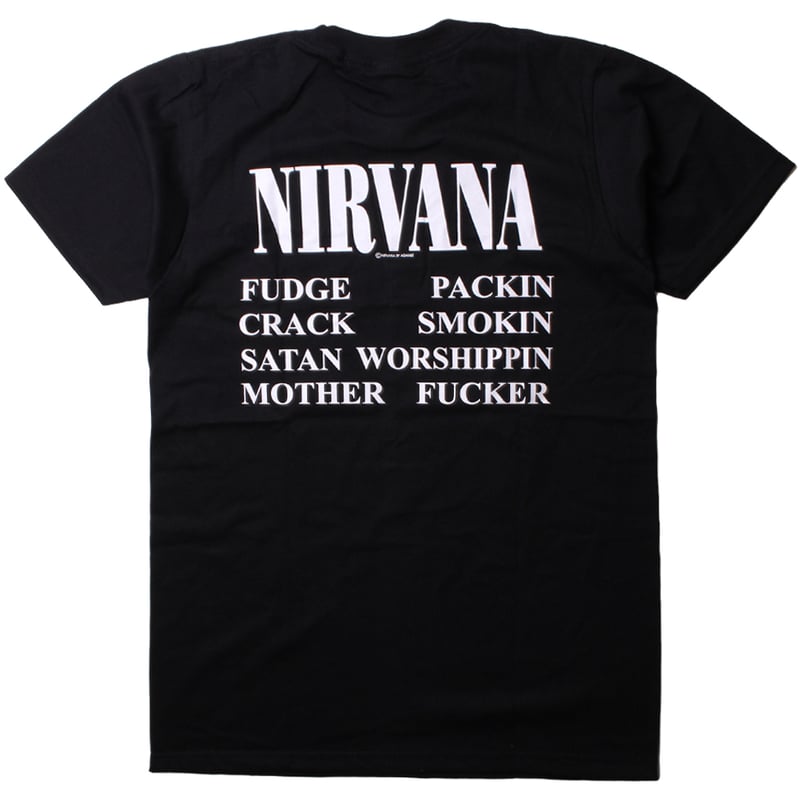 NIRVANA ニルヴァーナ バンドT 黒 サークルロゴ 古着 90s ロックT NIRVANA ニルヴァーナ バンドT 黒 サークルロゴ 古着 90s ロック