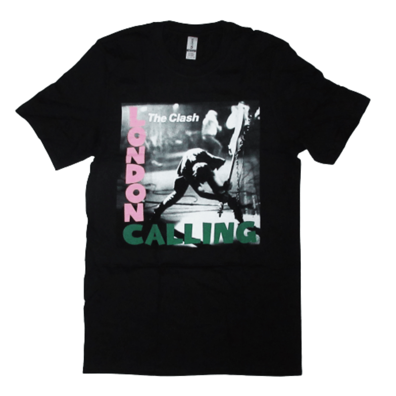 THE CLASHクラッシュ LONDON CALLING パンク・ロックバンドTシャツ|ロ...