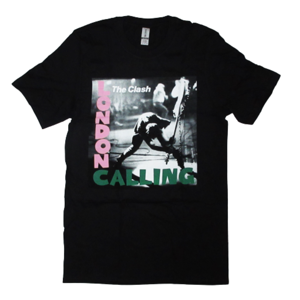 THE CLASHクラッシュ LONDON CALLING パンク・ロックバンドTシャツ｜ロ