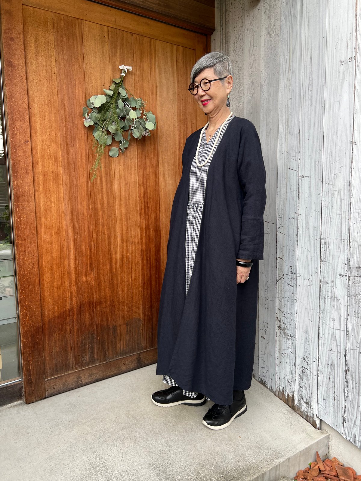 受注品】卒入学にも普段着にもさらっと羽織れる四角コート✴︎高級