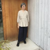 【受注品】憧れのラバリ風ジャケット✴︎薄手リネン100%✴︎色ナチュラル（無脱色無染色）又はオフホワイト