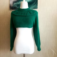 2wayで着れる レイヤードボレロの編み方