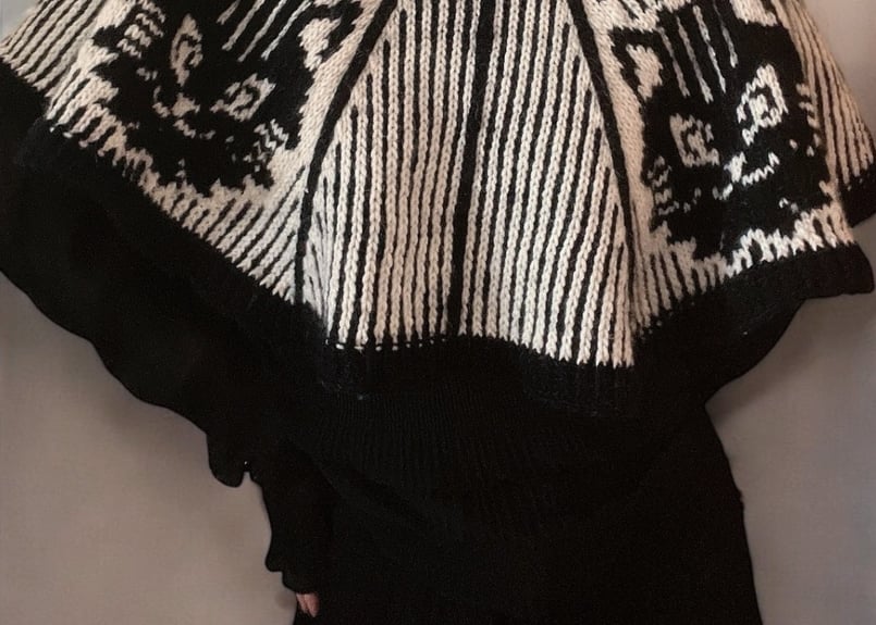 p*8様 【CON VERSATIONS】comm. arch.別注 手編みニッ 単品編み図】Nyancho | menma.official