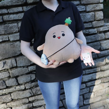 長居植物園マスコットキャラクター"しょくぽん"ぬいぐるみ（大）