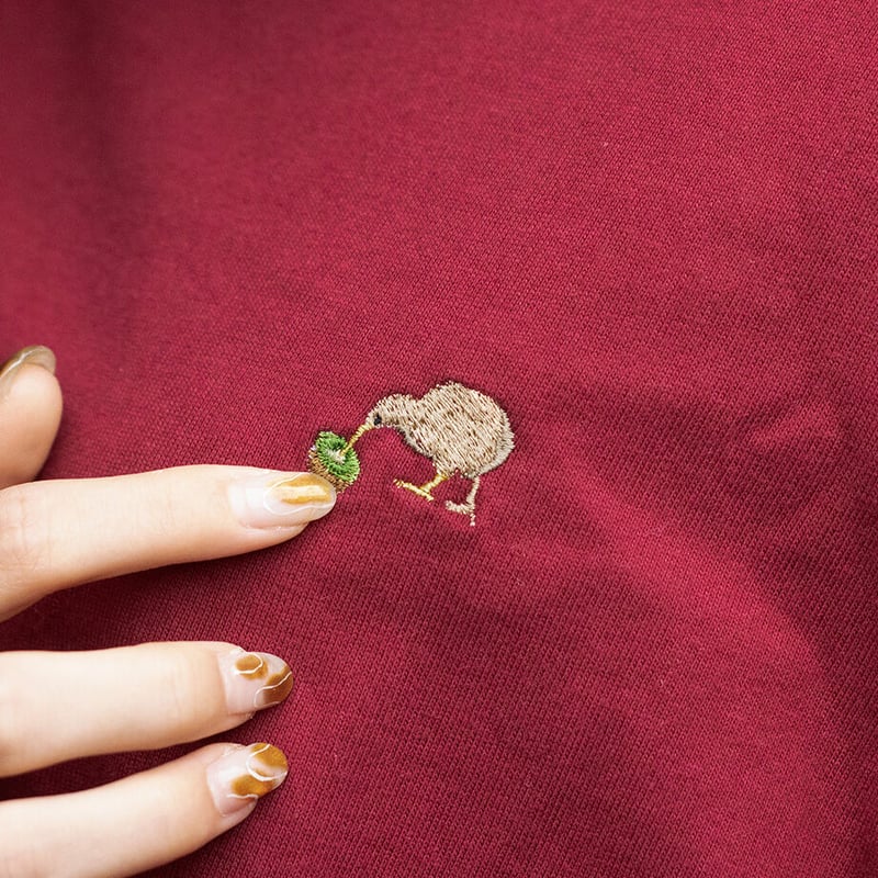 完全受注生産】動物と植物のつながりTシャツ（マレーグマ刺繍） | 長居