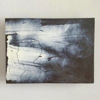 Wall hanging / ”Silhouette 1” ◇ 陶板の壁掛け「シルエット１」