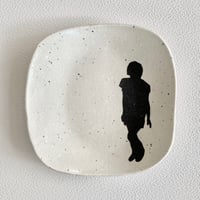 Silhouette Plate / "From diagonally above" ◇ シルエットプレート「斜め上から」