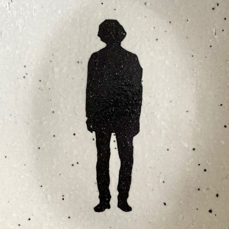 Silhouette Plate / "Standing 1" ◇ シルエットプレート「立つ①」