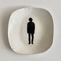 Silhouette Plate / "Standing 1" ◇ シルエットプレート「立つ①」