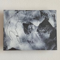 Wall hanging /”The rage” ◇ 陶板の壁掛け「怒涛」