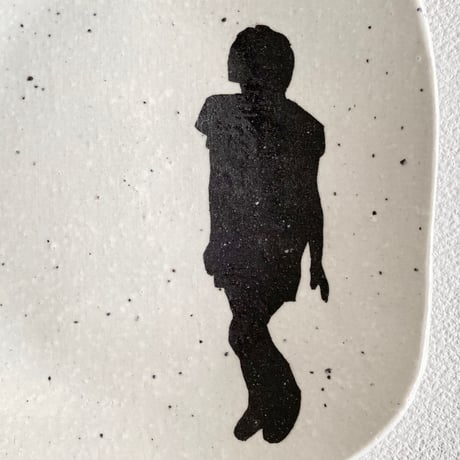 Silhouette Plate / "From diagonally above" ◇ シルエットプレート「斜め上から」