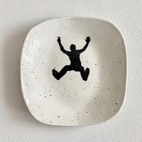 Silhouette Plate / "Jump" ◇ シルエットプレート「ジャンプ」