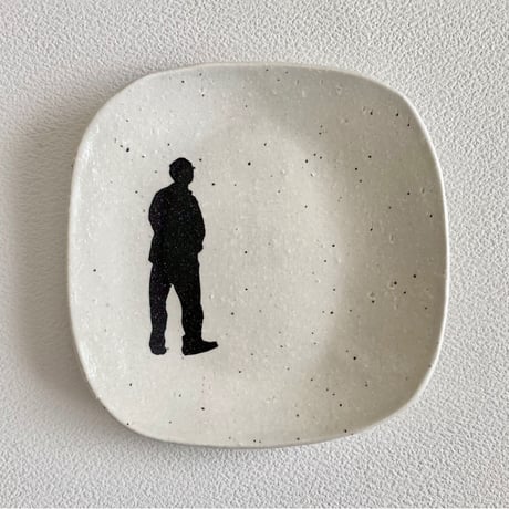Silhouette Plate / "Standing 2" ◇ シルエットプレート「立つ②」