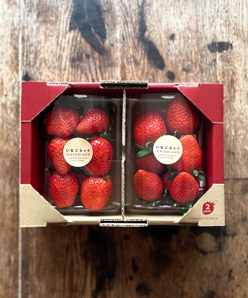 いちごらっそ・2パック入り】 × 1箱 | いちごらっそ ONLINE STORE