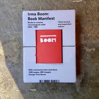 Irma Boom『Book Manifest』(古本)