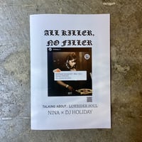NINA×DJ HOLIDAY『TALKING ABOUT…LOWRIDER SOUL』