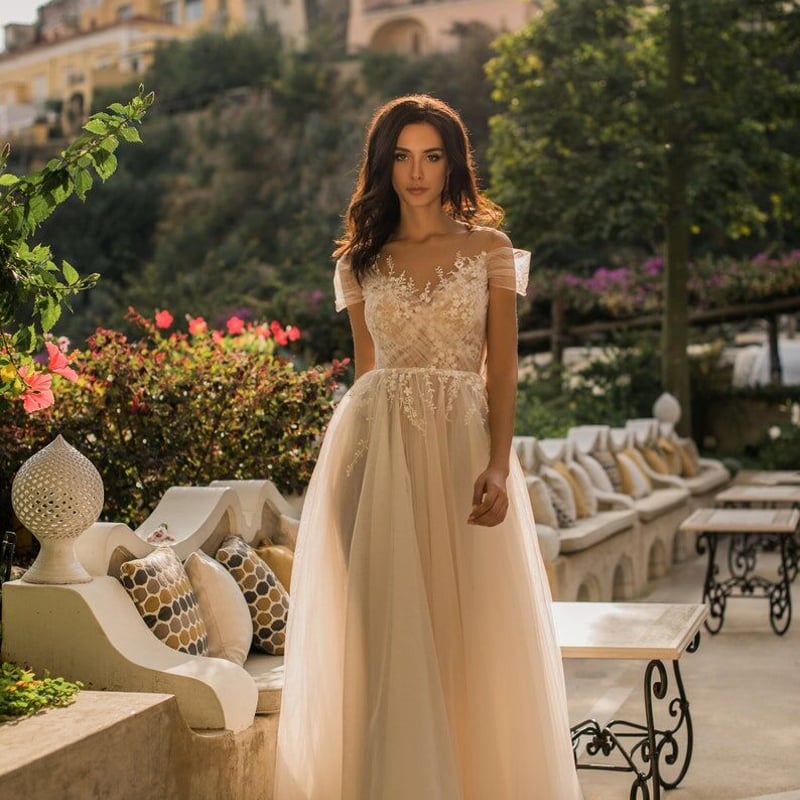 楽天市場】【一部即納】ウエディングドレス 結婚式 お呼ばれ ドレス  