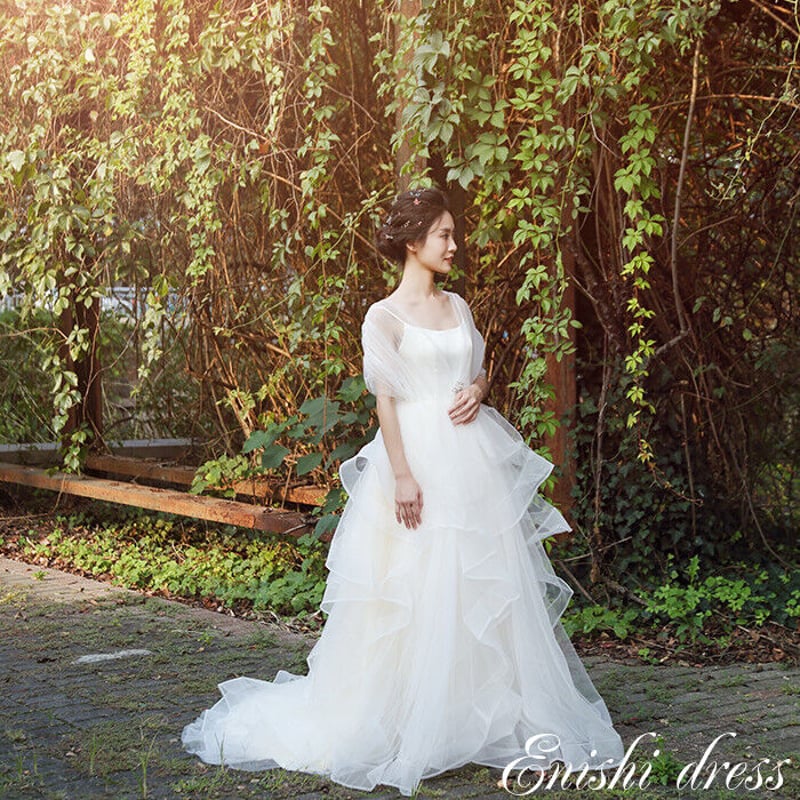 美品ウェディングドレス☆マーメイド☆サッシュベルト付き！！