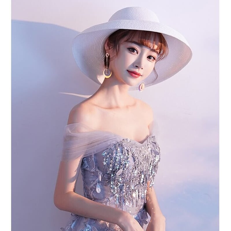 バー オフショル ミニドレス スレンダーライン 2次会/デート パーティ  