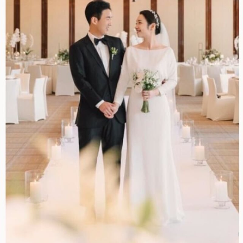 エレガント ウエディングドレス ミニトレーン/短トレーン 優雅な  