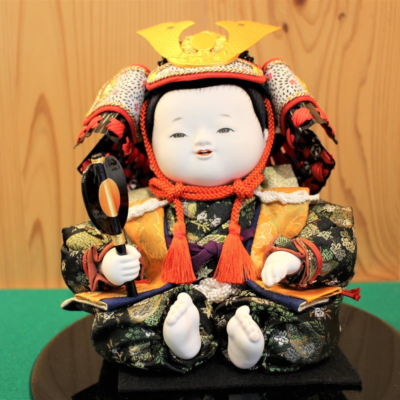 兜飾りと日本人形のセット Amazon | 五月人形 端午の節句 久月 兜飾り 兜平飾り 日輪之兜