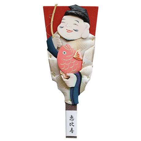 根付　陶器製　恵比寿様 maaoyama_141-37