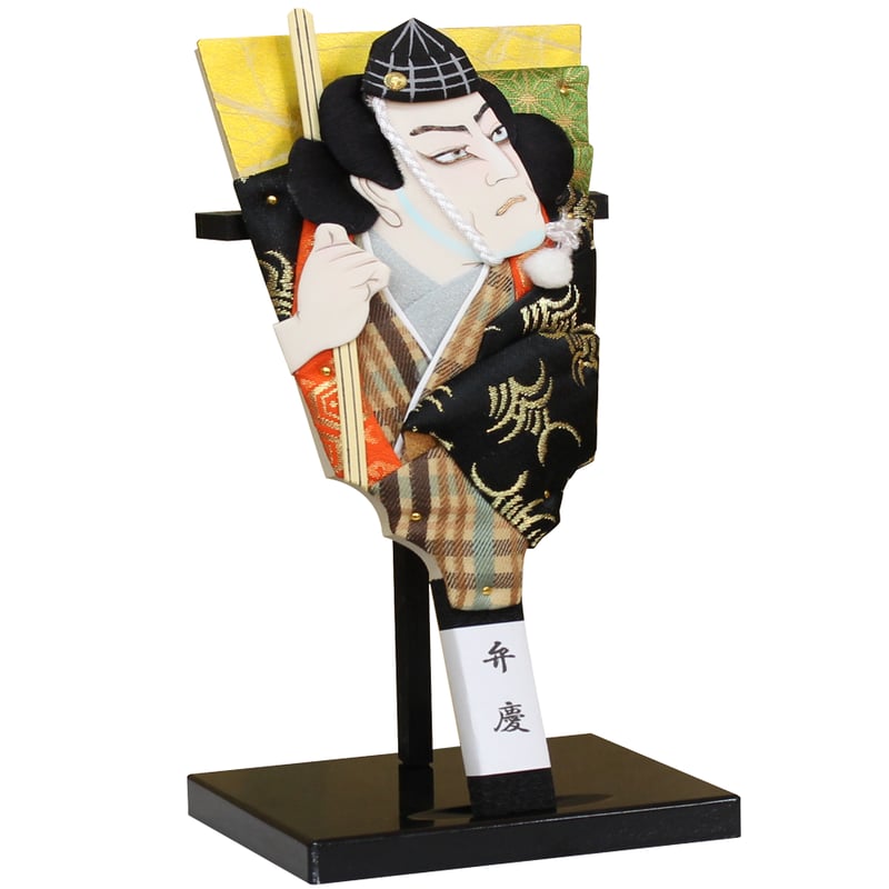 羽子板 歌舞伎十八番 7号 弁慶 スタンド付 | hayashiyaningyotenec's