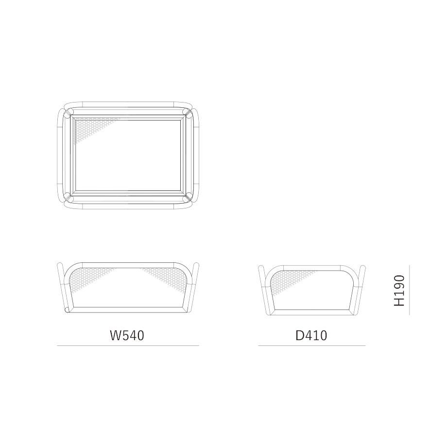 D バスケット L | Kanemitsu-online shop.