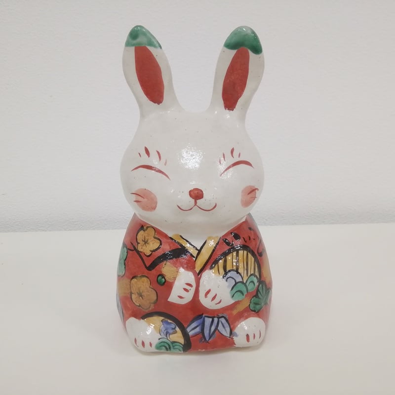 夕立窯　春　置物　陶器　うさぎ　和楽器　お花見 手作り工房夕立窯 - Japan Shop 結｜和雑貨と和ギフトのテーマパーク