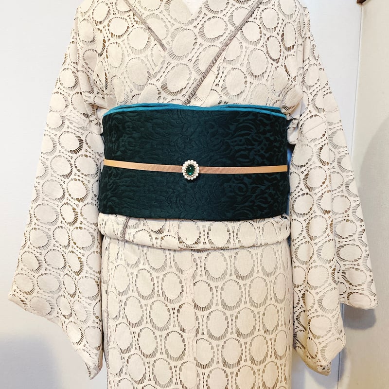 ラスト1点】大人の兵児帯 深緑 | florentins365