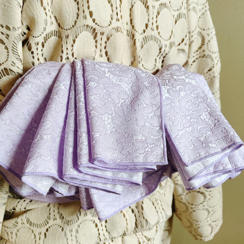 大人の兵児帯 ラベンダーレース | florentins365