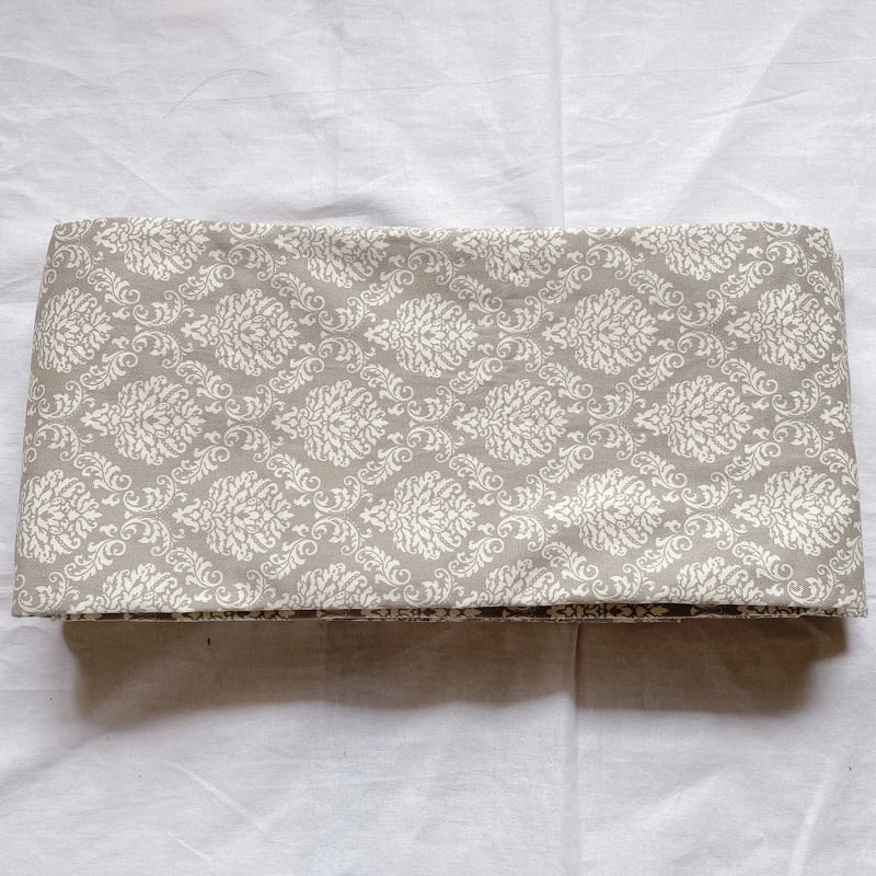 白鳥ロイヤルスワンとダマスク柄のリバーシブル半幅帯 | florentins365