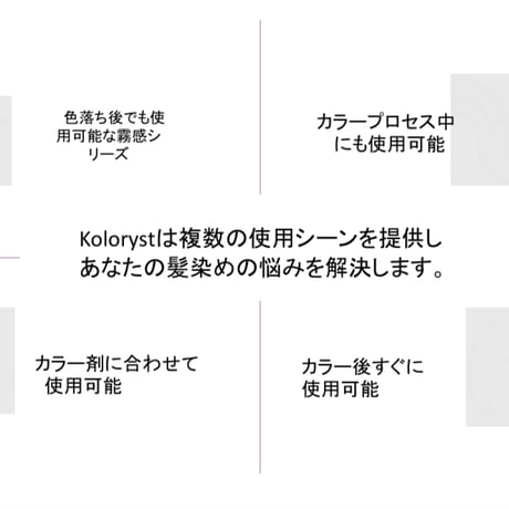 korystカラーシャンプーOFF YELLOW