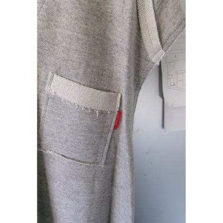 YUTASETOGAWA / Raw V Pullover *ASH