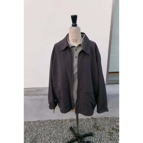 Blanc YM /  Salt Shrink Cupro Work JKT *Brown