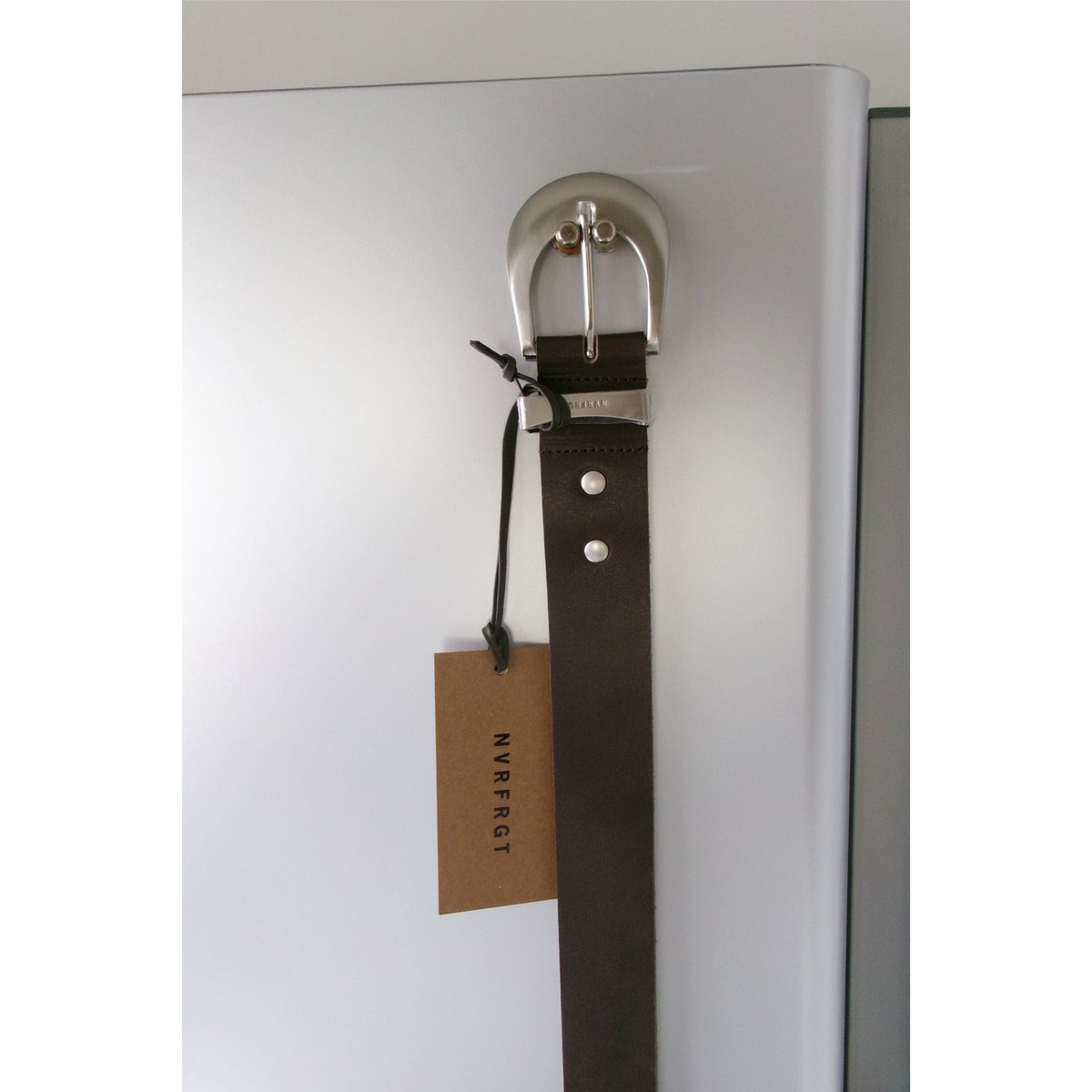 NVRFRGT / 4c LEATHER BELT *BROWN | AVET
