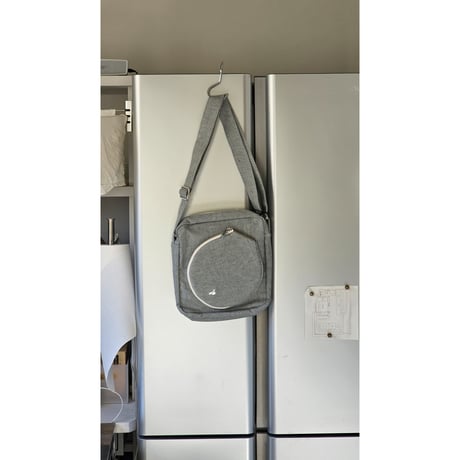 ●HIDAKA / PING-PONG SQUARE BAG *SAND BLUE